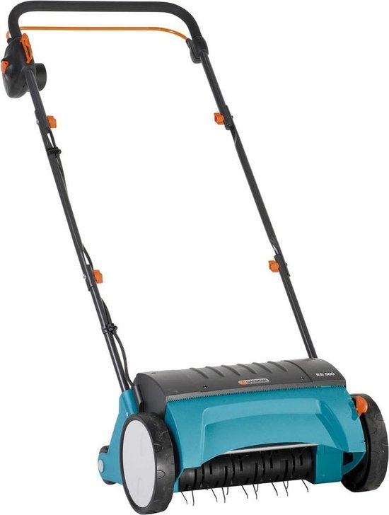 GARDENA - ES 500 Elektrische Verticuteerbeluchter - 500 W - 30 cm Werkbreedte - Verstelbare Werkdiepte - Compact en Krachtig