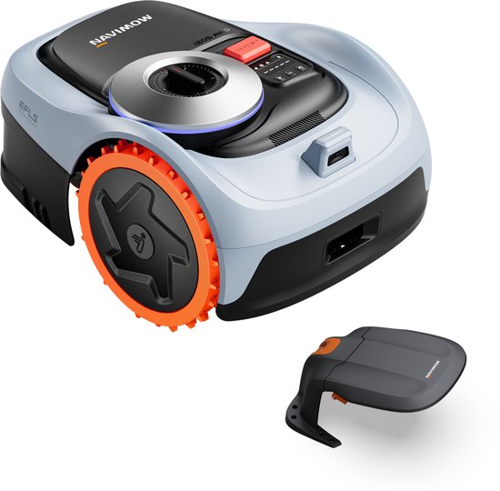 Segway Navimow i205 AWD - Robotmaaier - NRTK + Vision - Zonder Grensdraad Zonder Antenne - Snelste eenvoudige Installatie - 500m² - driewielaandrijving - 45% Helling - AI Obstakelvermijding -Super Stil 59dB-3 Jaar Garantie