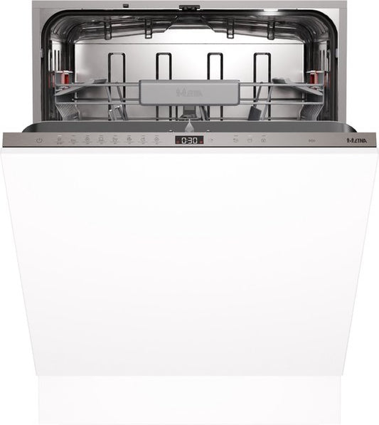 ETNA VW842N - Inbouw vaatwasser - 60 cm - Intensieve zone - Flexibele bestekkorf - Sleepscharnier - Nachtprogramma - Zuinig en Stil - Koolborstelloze Motor