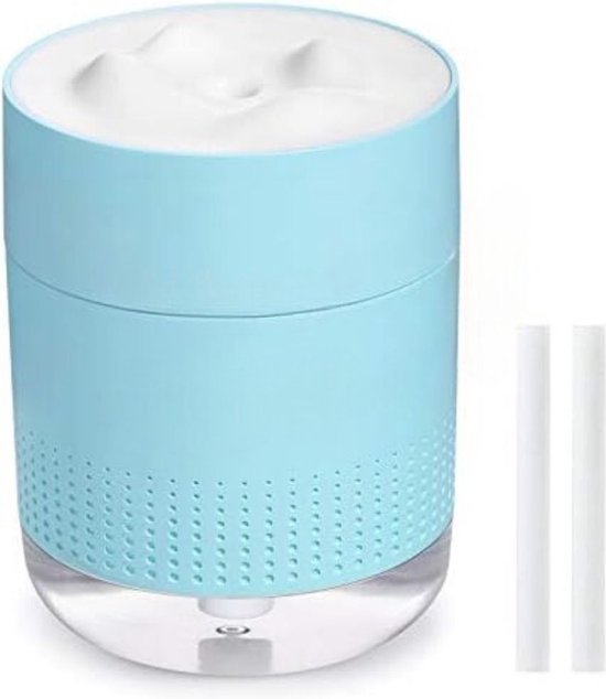 Luchtbevochtiger Babykamer - Luchtbevochtiger Slaapkamer - Luchtbevochtiger Kinderkamer - 500ml - Lichtblauw