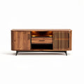 houten tv-meubel met laden en deuren afmetingen 120 x 40 x 50cm