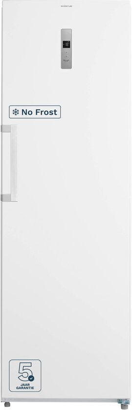 Inventum VR1850W No Frost kastmodel vriezer energiezuinig - 272 liter - 185 cm hoog - Supervriezen - Superkoelen - Energielabel C - Ledverlichting - Geschikt voor garage tot -15°C - Diepvrieskast - Vrijstaand - 8 lades/vakken - Wit(Wit)