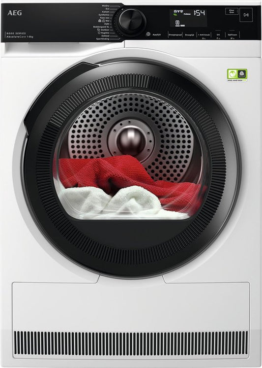 AEG TR868B4B 8000 AbsoluteCare® - Wasdroger warmtepomp - EcoLine - 8 kg