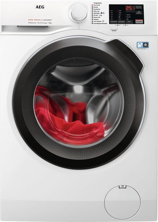 AEG LF694ABC 6000 serie ProSense®- Wasmachine - Energielabel A - 1400 toeren - 9 kg(Zwart)